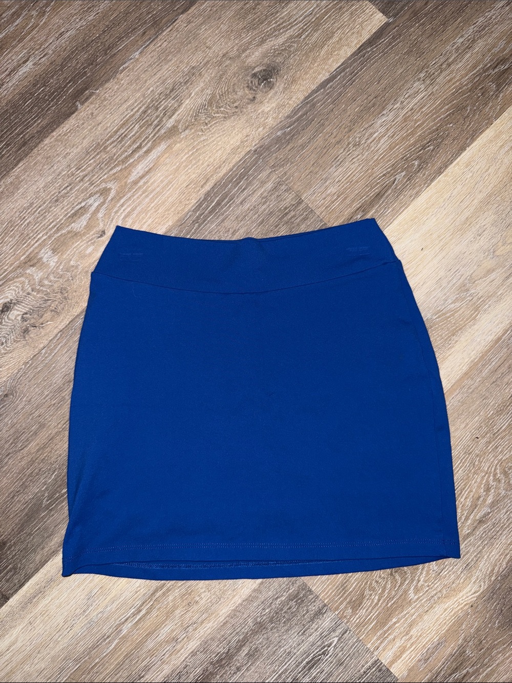Susana Monaco Electric Blue Stretch Mini Skirt